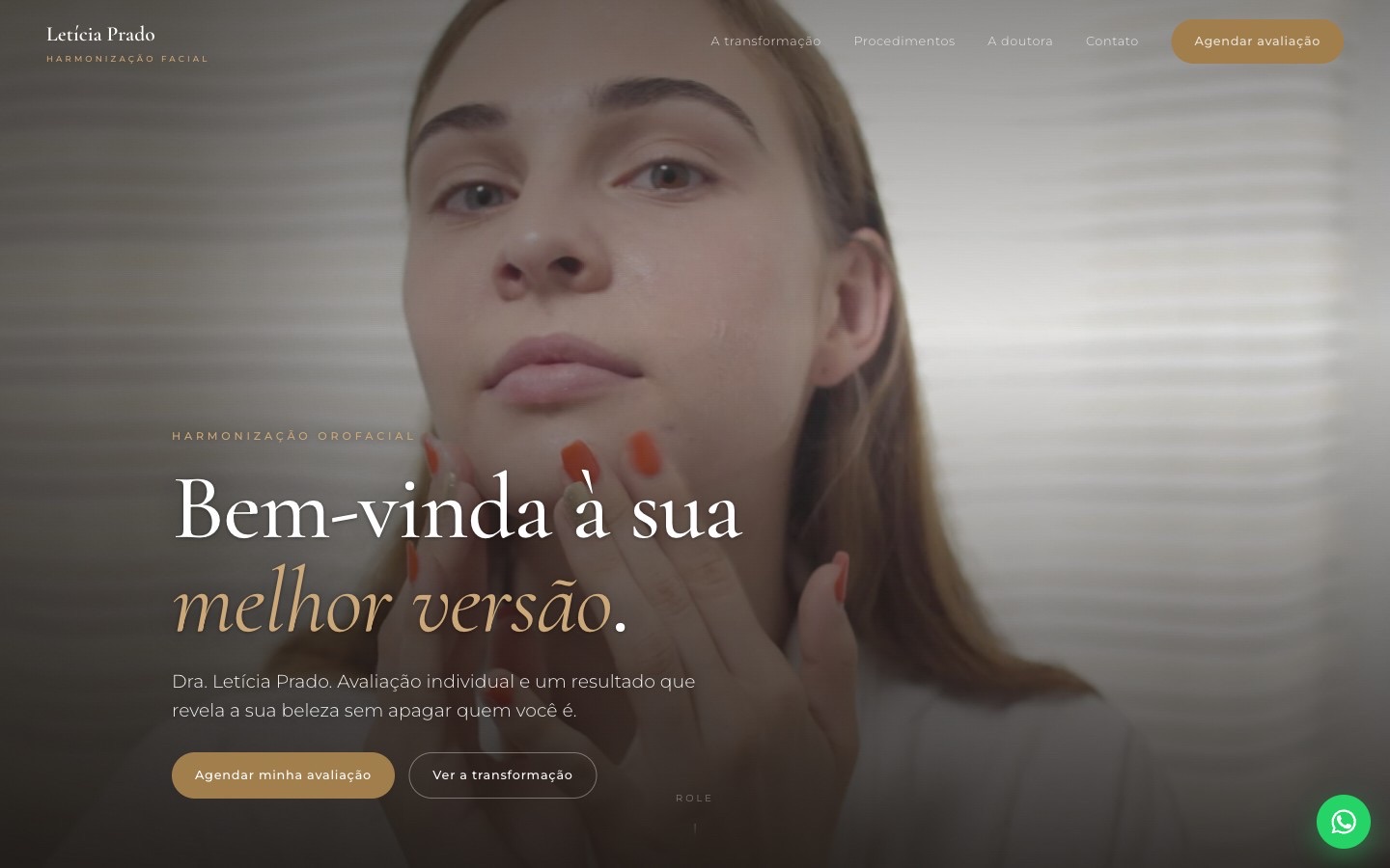 Site Dra. Letícia Prado